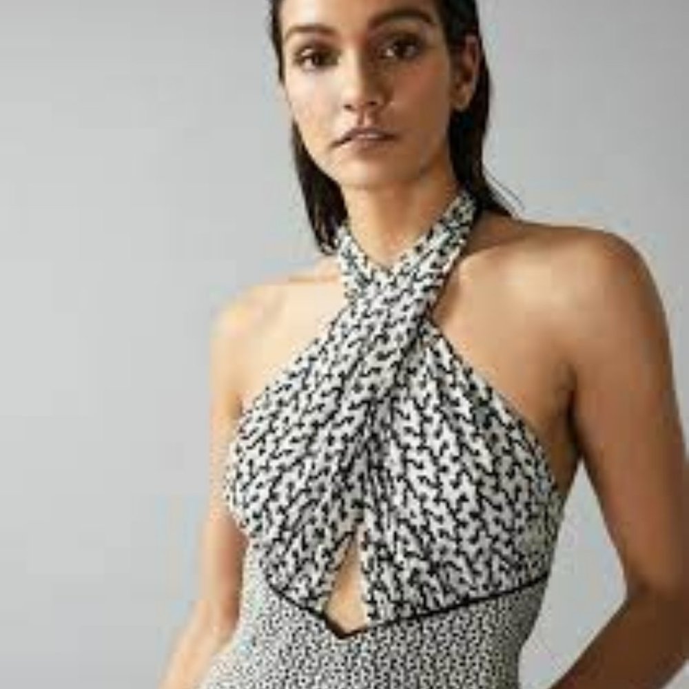 NWT REISS - Mali Cut-Out Romper - Picture 3 of 7